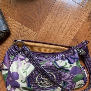 Kathy van Zealand purse purple